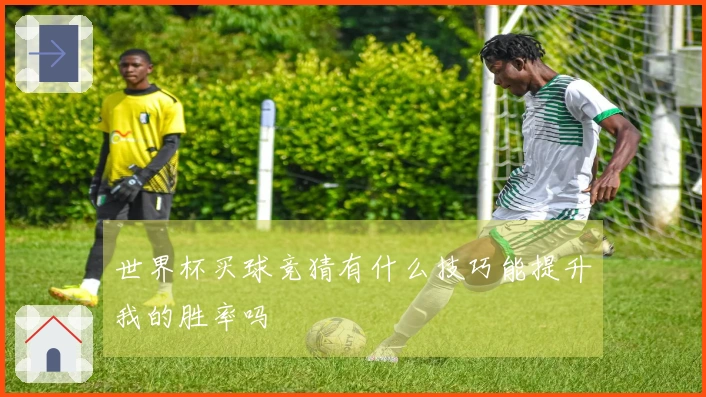 世界杯买球竞猜有什么技巧能提升我的胜率吗